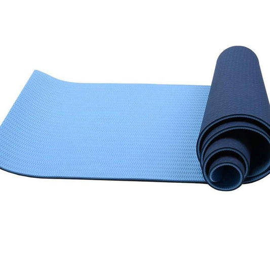 Yoga Mat Non Slip Exercise Mat Extra Thick Workout Mat for Yoga, Eco Friendly Exercise Yoga Mat High Density Fitness Pilates Mat with Carrying Strap, 72"X 24"X 6Mm